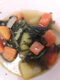 Gemüse-Suppe mit Mangold