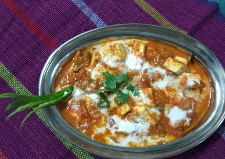 Steps to Make Award-winning Dhaba style paneer