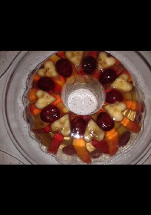 عکسی از دستور ژله سلف میوه