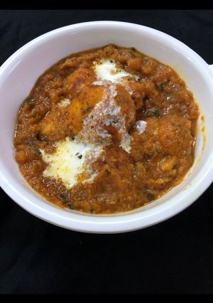 A picture of Paneer ke kofte.