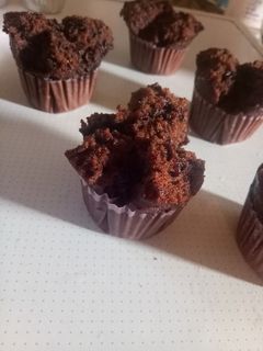 Foto resep Eggless Chocolate Cup Cake (Pakai magic com)
