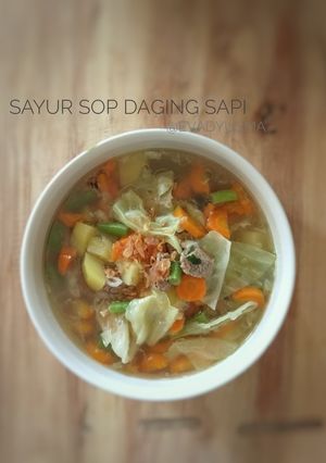 Foto resep Sayur sop daging sapi