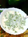 Cucumber and Onion Raita