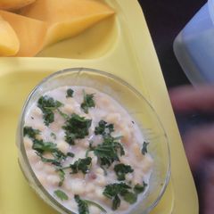 A picture of Easy and Quick Recipe Boondi ka Raita.