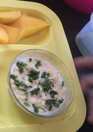 A picture of Easy and Quick Recipe Boondi ka Raita.
