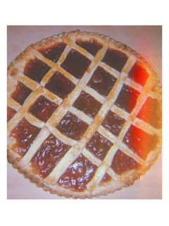 Una foto de PastaFlora con Dulce de Membrillo