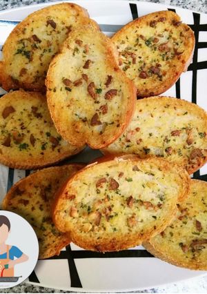 Una foto de Pan de ajo