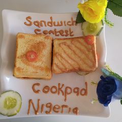 A picture of Vegetable Sandwich.