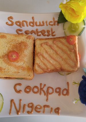 A picture of Vegetable Sandwich.