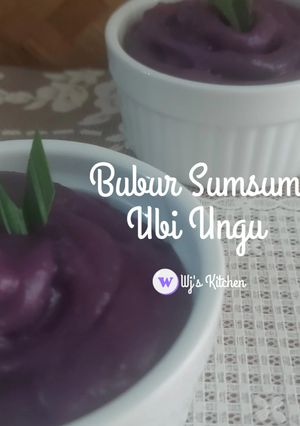 Foto resep Bubur Sumsum Ubi Ungu
