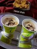 Hot Coffee with Cocoa Powder