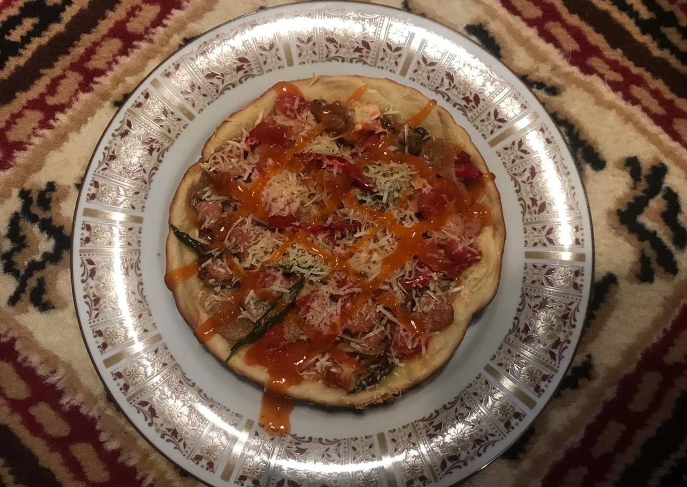 Pizza teflon mudah dan enak