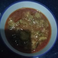 A picture of Paneer gravy.