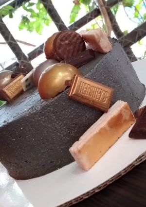 Una foto de Pastel de chocolate
