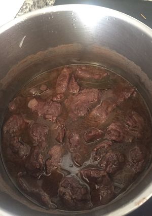 Una foto de Carrillada en salsa