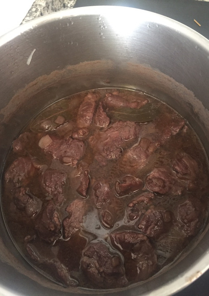 Una foto de Carrillada en salsa
