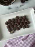 Arándanos con chocolate vegano