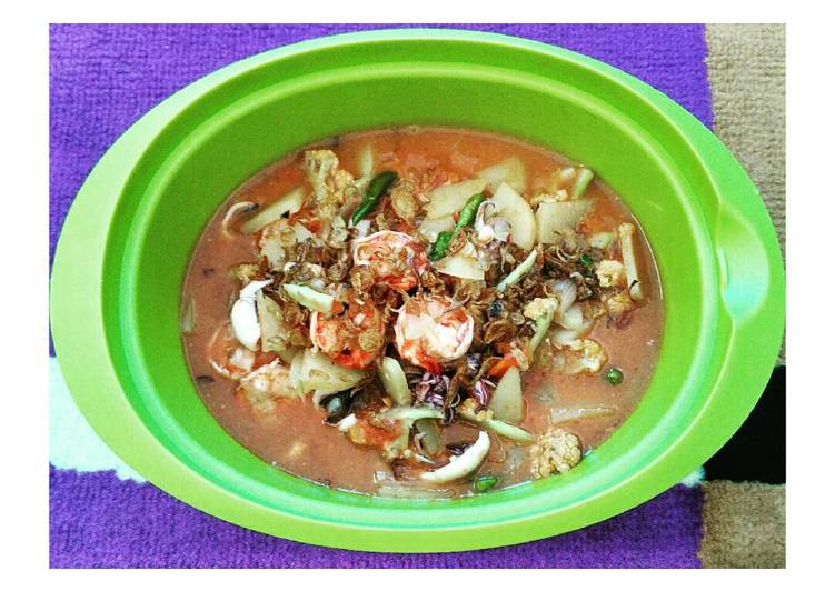 Campur sari Udang &amp; Sayuran