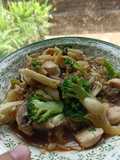 Cendawan Goreng Campur Brokoli
