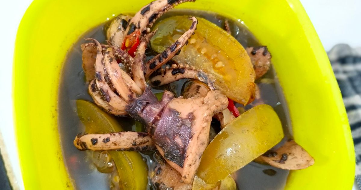 Cumi kuah asam