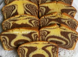 Foto resep Bolu Macan/Marmer Cake