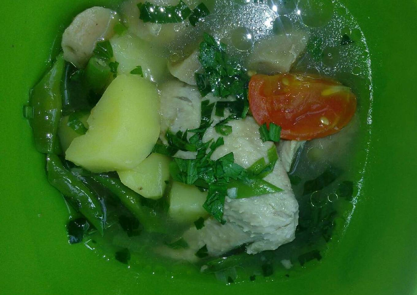 Resep Sop ayam bakso, Sempurna