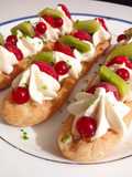 Fruit Éclairs