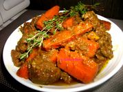 Une photo de bœuf carottes