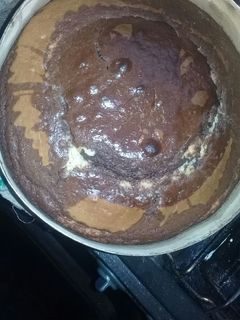 Una foto de Bizcochuelo marmolado