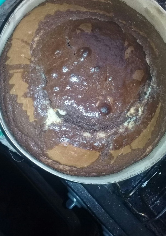 Una foto de Bizcochuelo marmolado