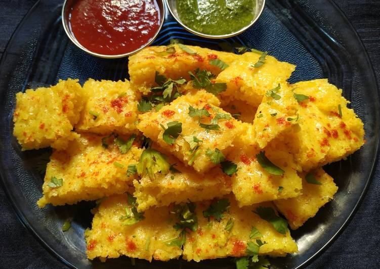 Easiest Way to Make Any-night-of-the-week Live dhokla