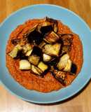 Berenjenas con muhammara