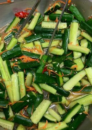 涼拌小黃瓜 的食譜成品照片