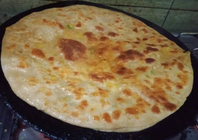 Recipe of Speedy Chicken qeema paratha