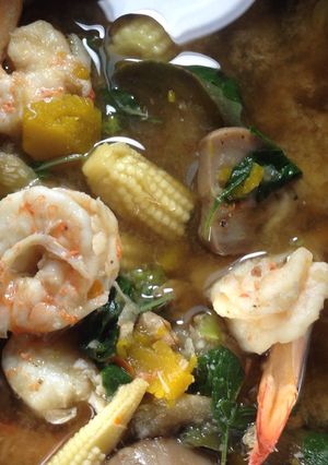 รูปของ แกงเลียงกุ้ง(ใส่น้ำบูดู)
