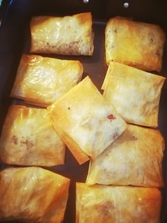 Una foto de Rollitos primavera a mi manera