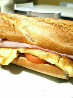 Una foto de Mi bocata favorito de tortilla
