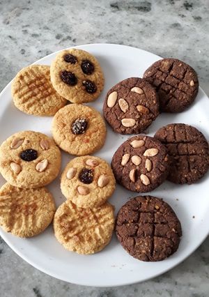 Una foto de Galletitas de garbanzos