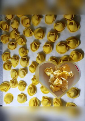 Foto di Tortelli squacquerone, ricotta e grana