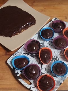 Una foto de Brownie & Coulant de chocolate