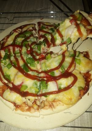 عکسی از دستور پیتزا 😊