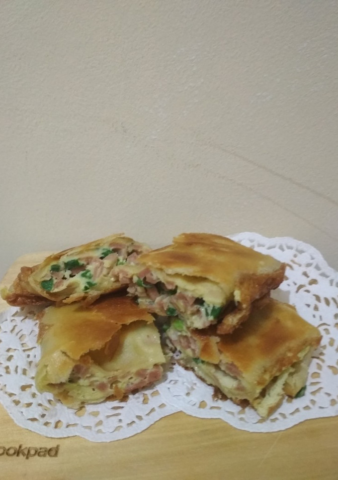 Foto resep Martabak telur teflon