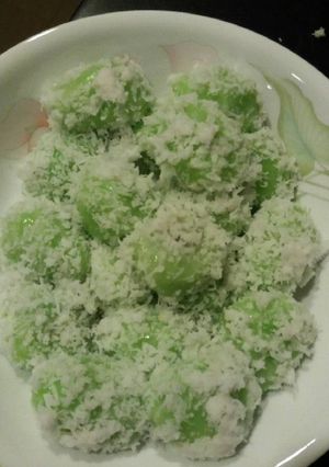 Foto resep Onde2 singapore(klepon)