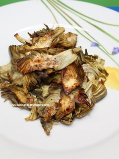 Una foto de Alcachofas al horno
