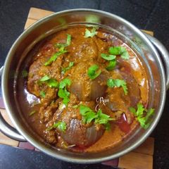 A picture of Stuffed Onion Masala.