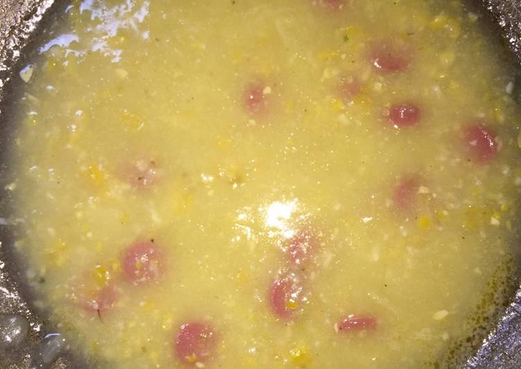 Krim sup jagung (Mpasi 12month)