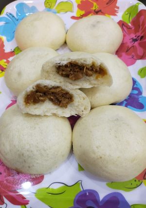 Foto resep Bakpao isi ayam kecap