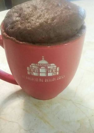 Una foto de Mug cake de chocolate a mi manera