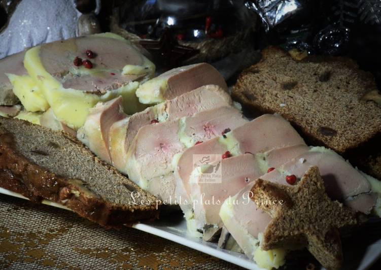 Comment Servir Terrine de foie gras cuite sous vide à basse température