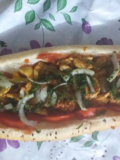 عکسی از دستور ساندویچ مرغ و قارچ